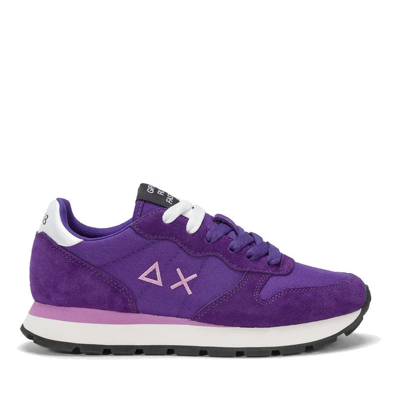 Scarpe Donna Sun68 Sneakers Ally Nylon Solid Viola - Z44201