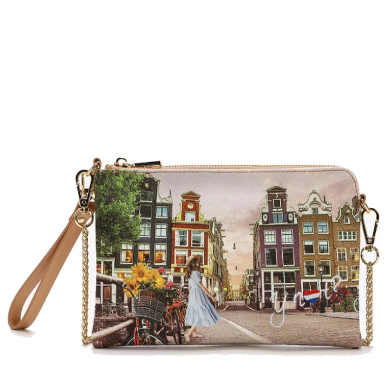Borsa Donna Y NOT Pochette con Tracolla YES-384 Holland Dreams