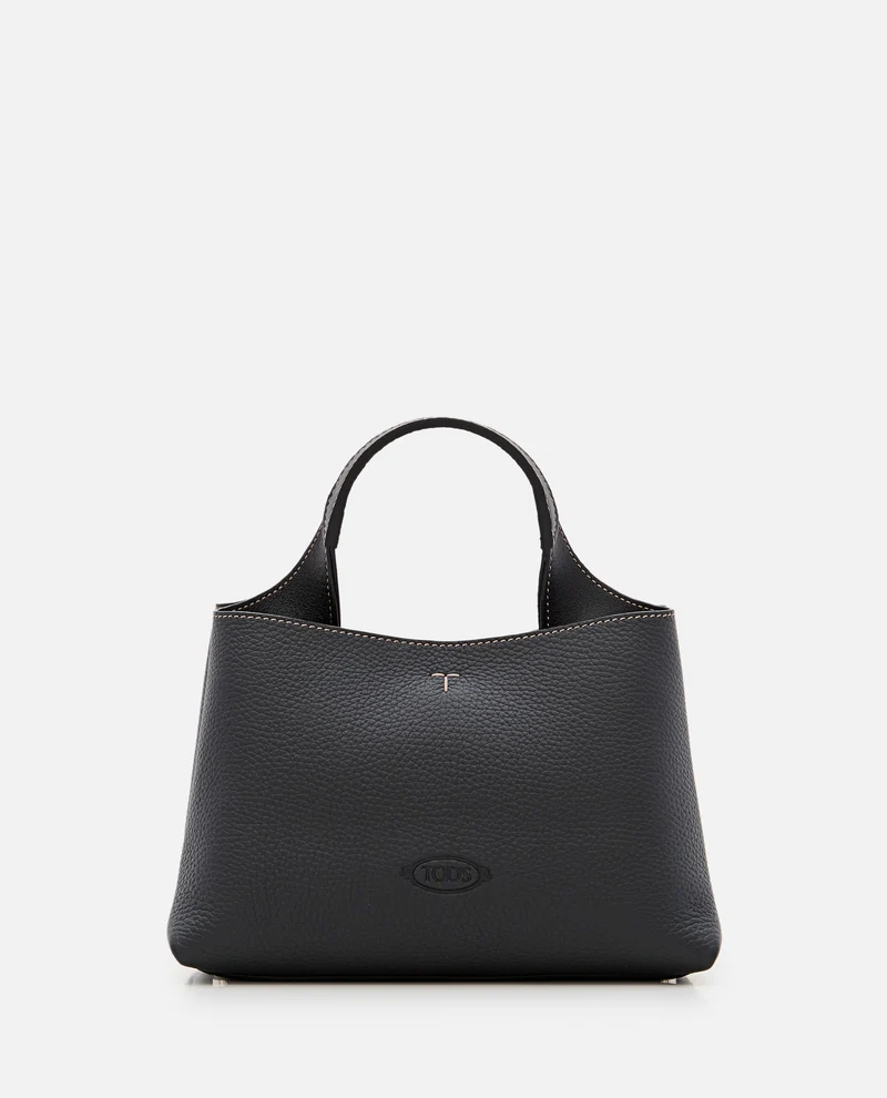 MINI BORSA SHOPPING IN PELLE