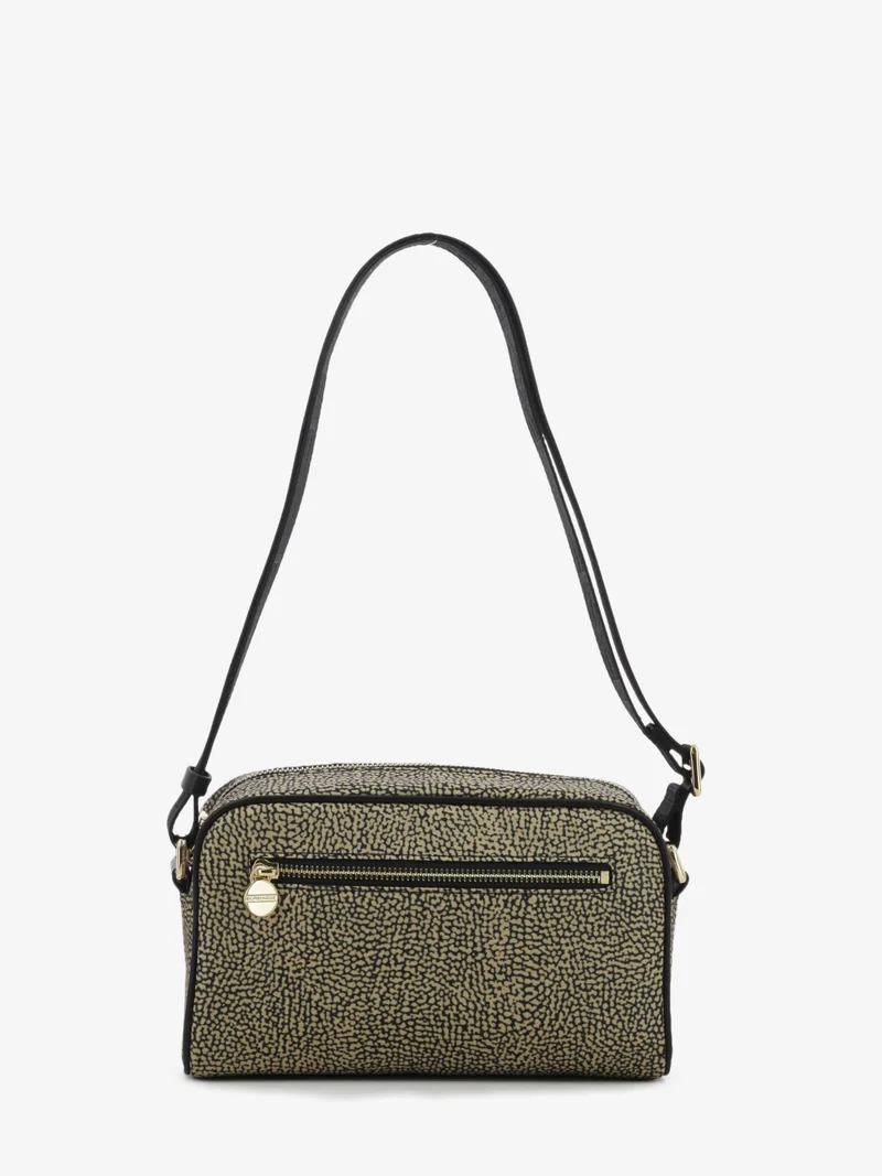 Eco line small camera bag naturale / nero