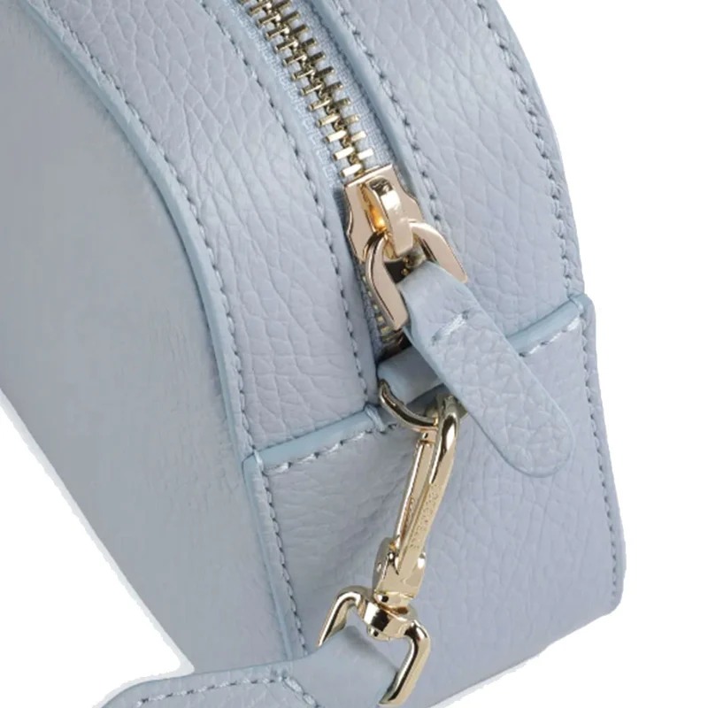 Borsa Donna a Tracolla COCCINELLE Linea Tebe Colore Mist Blue - E5MN555I101
