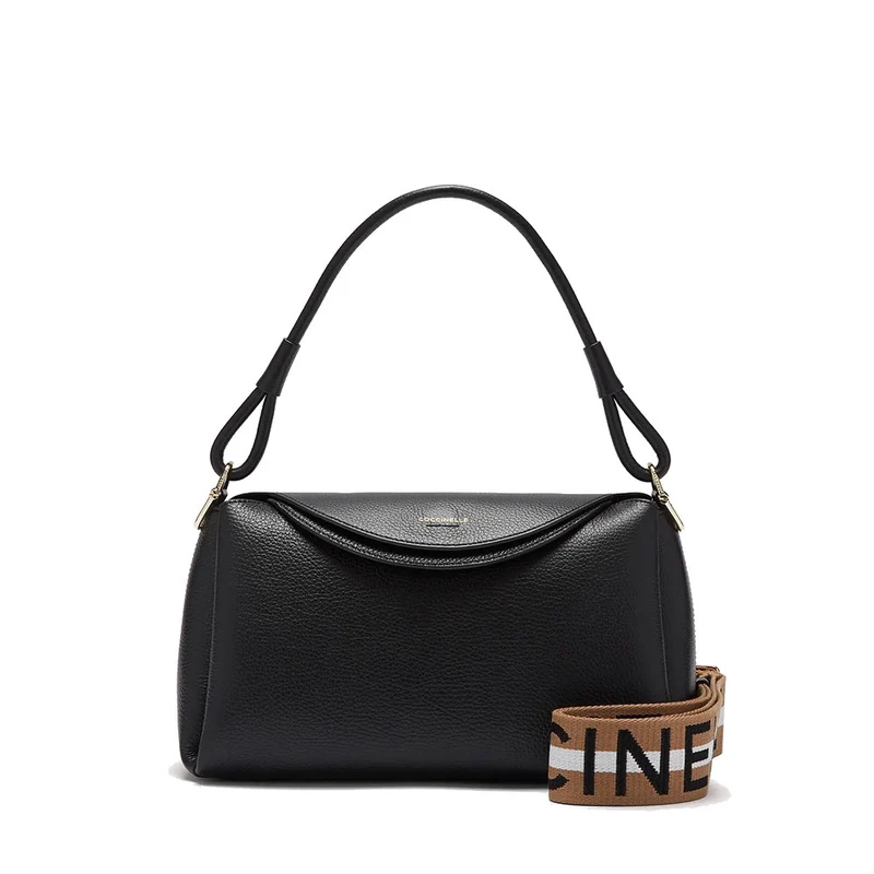 Borsa Donna a Spalla COCCINELLE linea Eclyps Medium in Pelle Nera