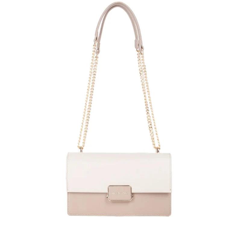Borsa Donna a Spalla e Tracolla VALENTINO BAGS linea Alpheus Colore Beige - Ecru