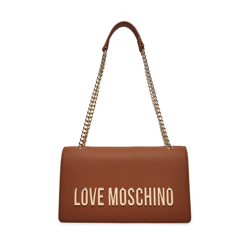 Borsa Donna a Spalla e a Tracolla LOVE MOSCHINO linea Bold Bag color Noce