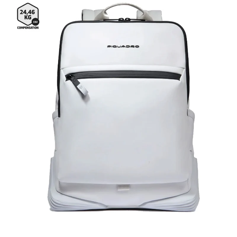 Zaino PIQUADRO Con Porta Pc 15,6" in Tessuto Bianco Linea Corner 2.0 - CA6465C2OW