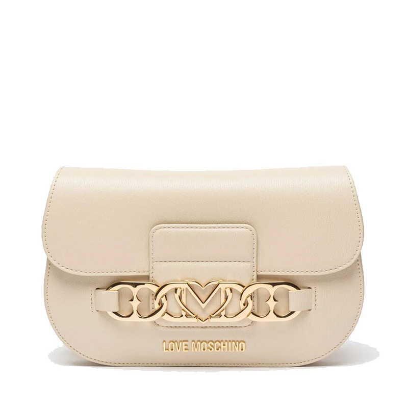 Borsa Donna a Tracolla LOVE MOSCHINO Avorio