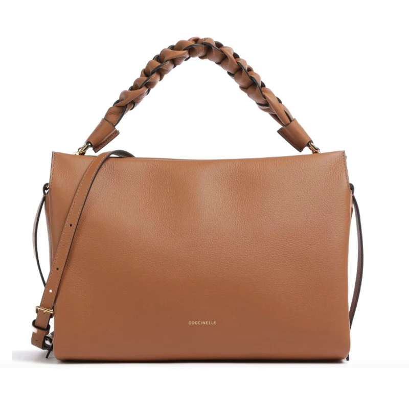 Borsa Donna a Mano COCCINELLE in Pelle linea Boheme Medium colore Cuir - Noir