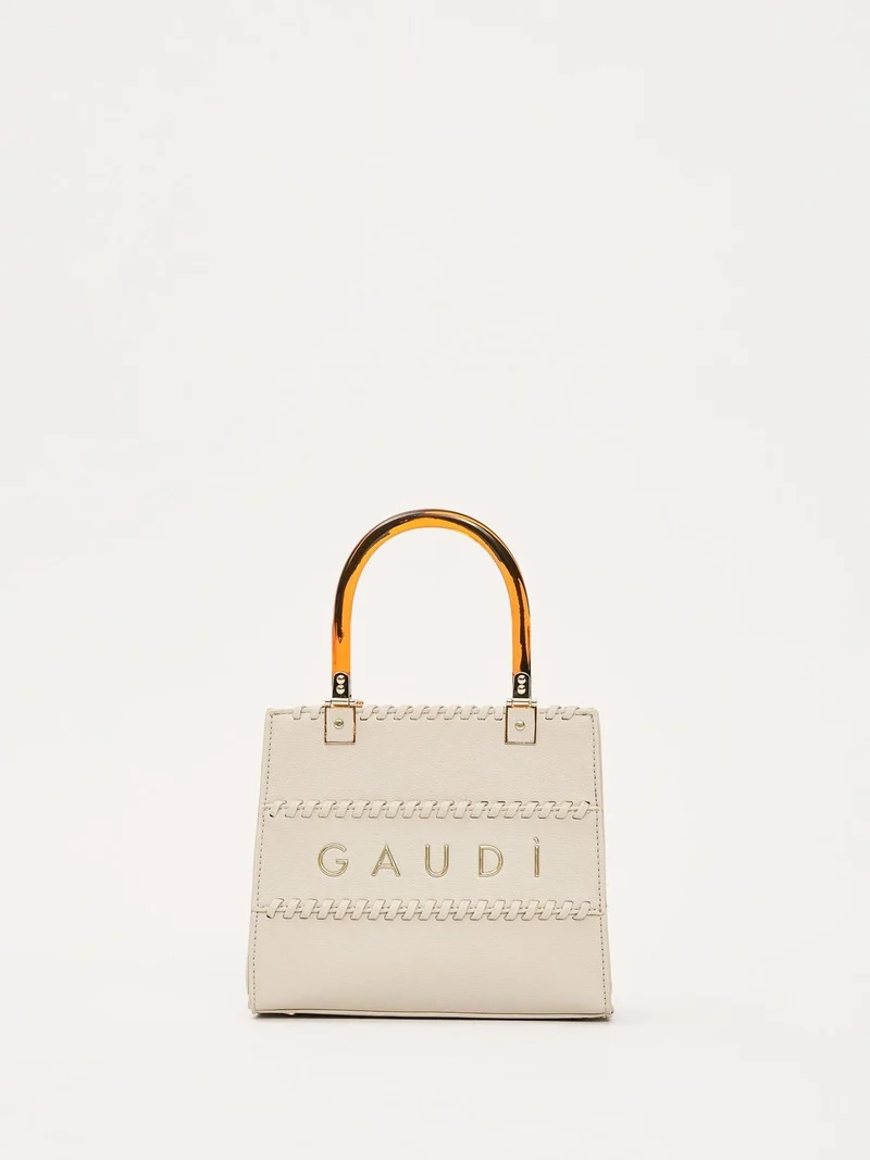 GAUDI SMALL HANDBAG - linea GEMMA - cm 22x18x9