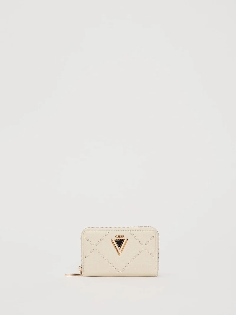 GAUDI SMALL ZIP - linea BEA INTERLACE - cm 14,2x9x2