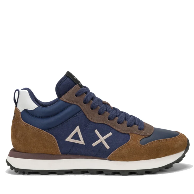 Scarpe Uomo Sun68 Sneakers Tom 2.0 Solid Navy Blue - Z44108
