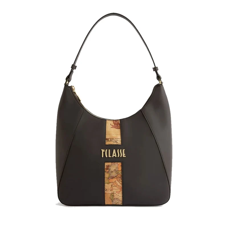 Hobo Bag Sottospalla 1A Classe Alviero Martini linea Journey Geo Ebano LB41