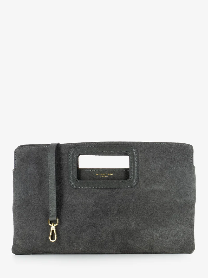 Borsa a mano small Viktoria smog