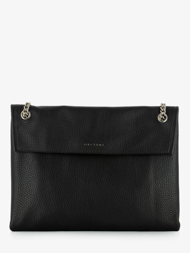 Borsa a spalla Venus M soft nero