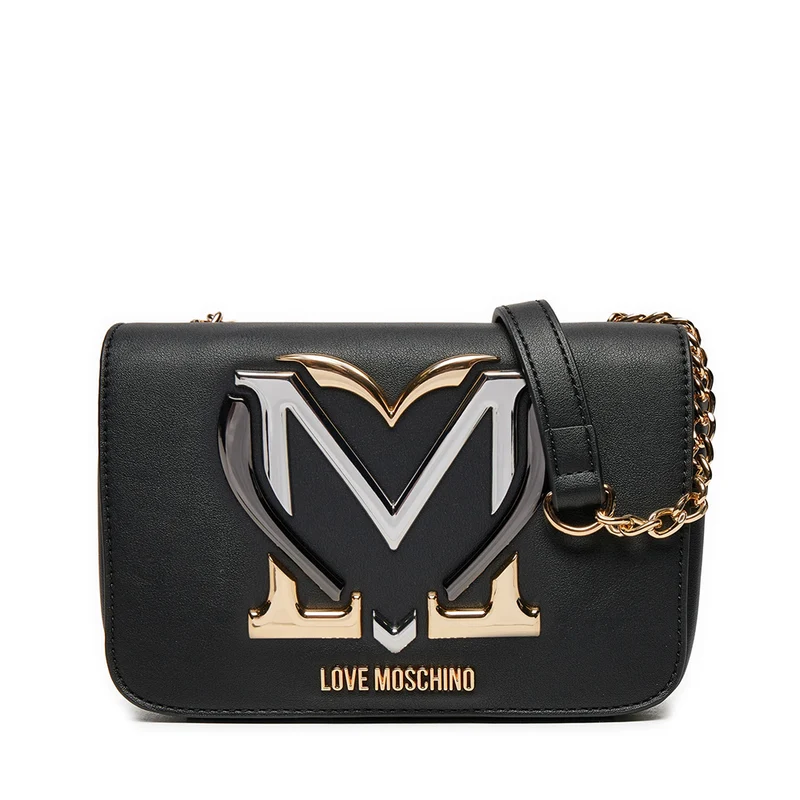 Borsa Donna a Tracolla LOVE MOSCHINO linea Colorful Heart Nero