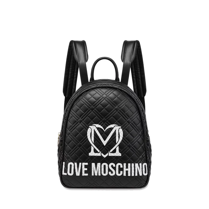 Zaino Donna Trapuntato LOVE MOSCHINO linea Logo Quilt Nero