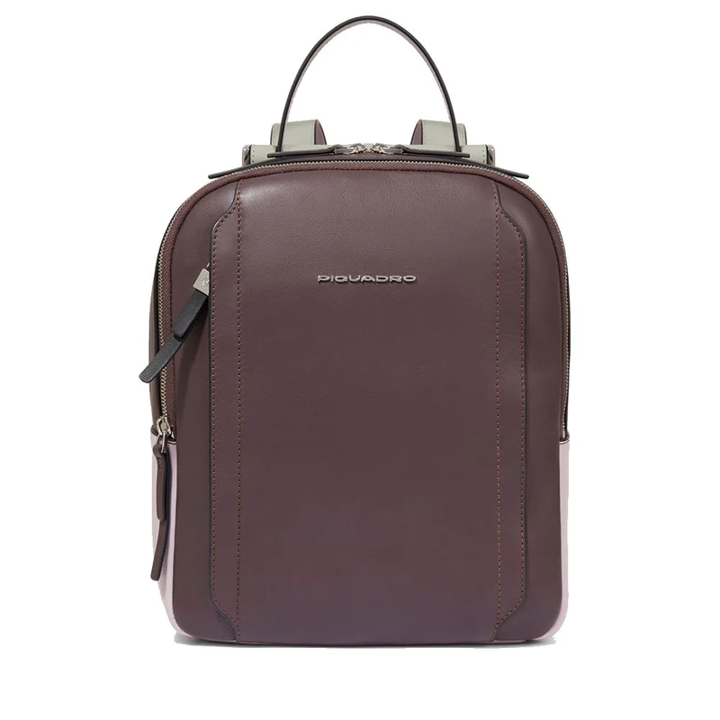 Zaino Donna Porta iPad®Pro 12,9 PIQUADRO linea Circle in Pelle Viola - Viola Scuro - CA5566W92