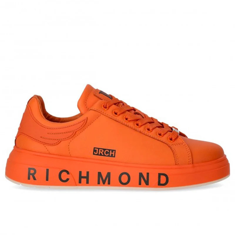 Scarpe Uomo JOHN RICHMOND Sneakers in Pelle Arancione - 18131