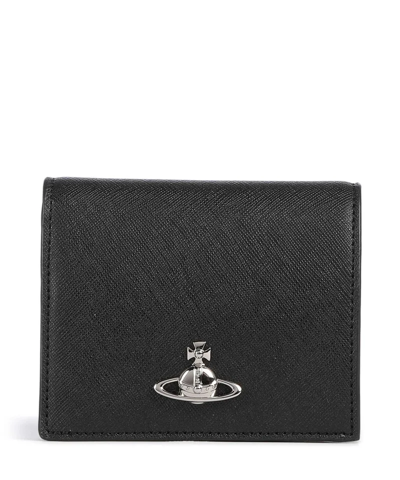 Vivienne Westwood Saffiano Plain Portafoglio black