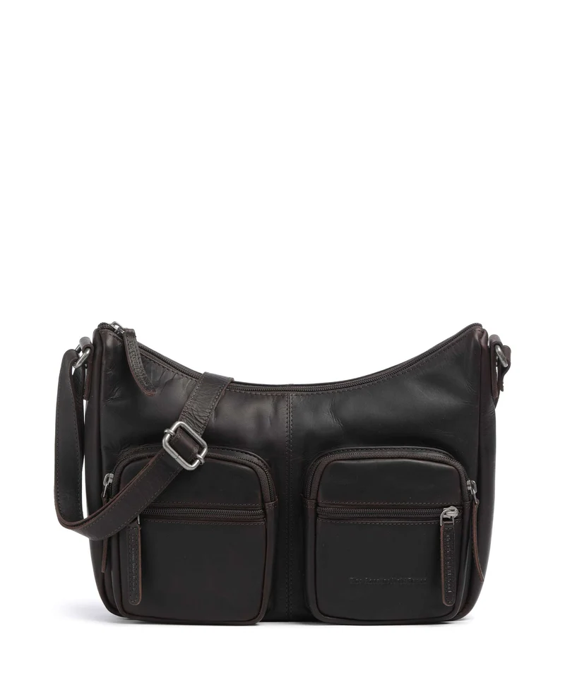 The Chesterfield Brand Wax Pull Up Cow Valenora Borsa a spalla brown