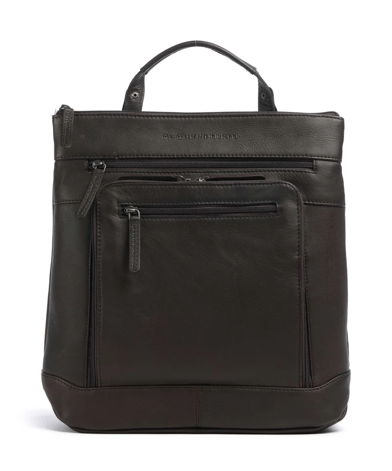 The Chesterfield Brand Wax Pull Up Cow Caldero Zaino brown
