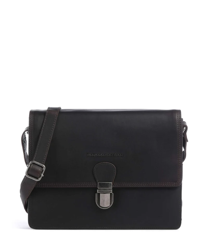 The Chesterfield Brand Wax Pull Up Cow Lunor Borsa a spalla brown