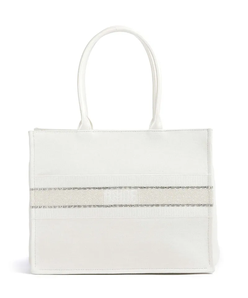 Steve Madden BBRIDE Borsa shopper white