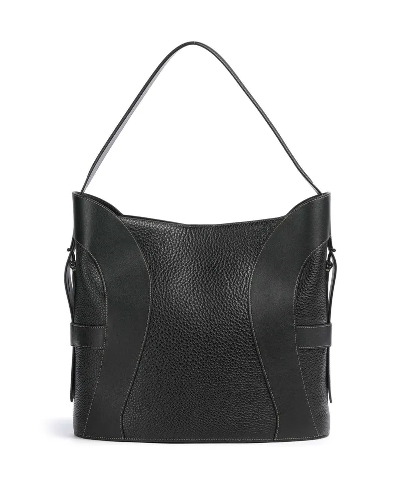 Aigner Deborah L Borsa hobo black