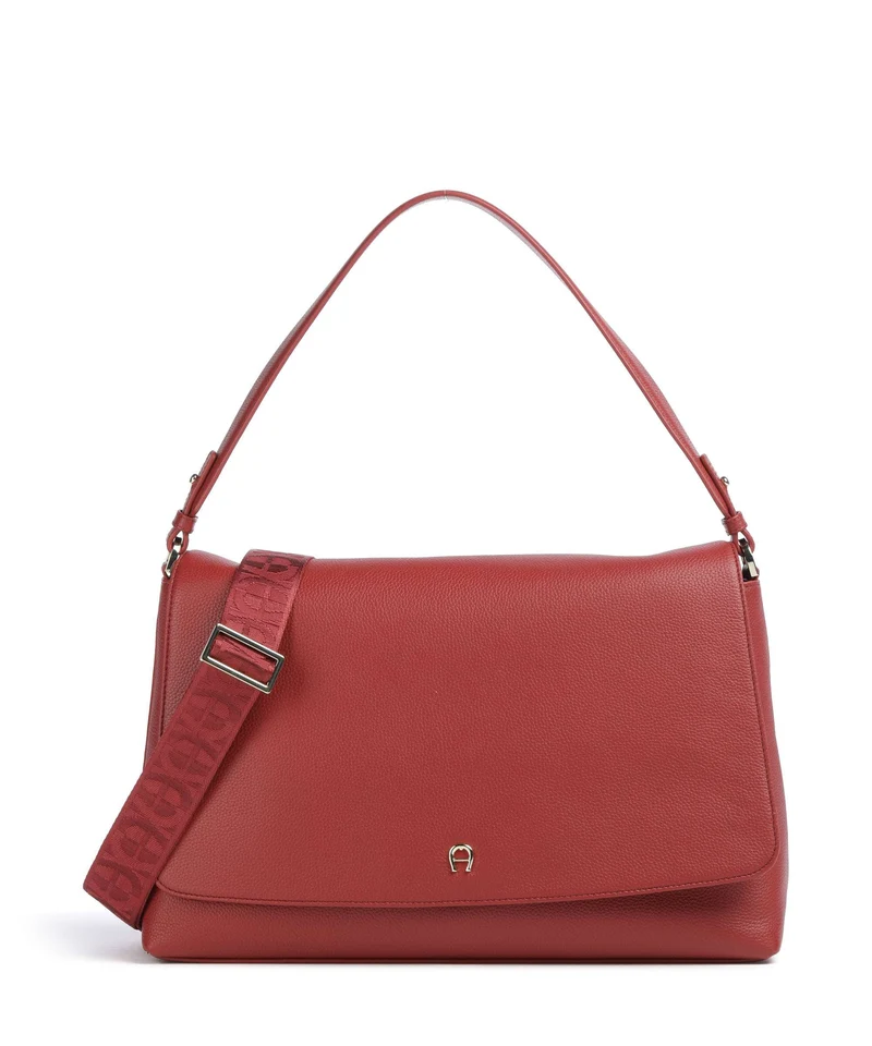 Aigner Zita M Borsa a spalla burnt red