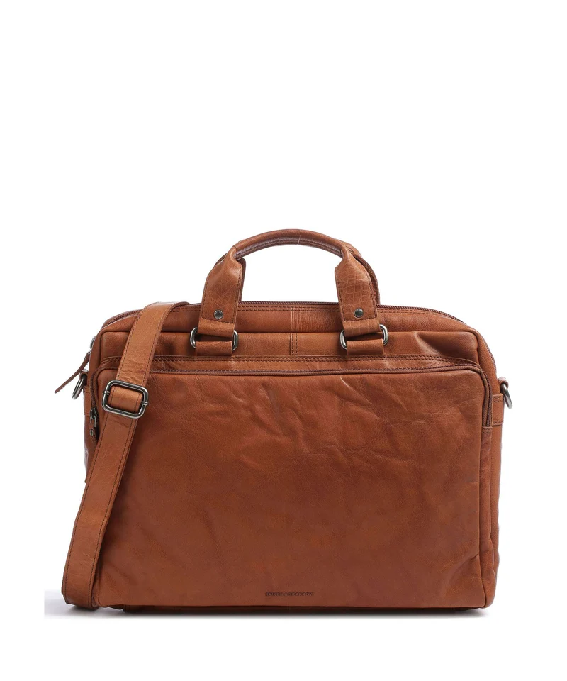 Spikes & Sparrow Bronco Cartella brandy