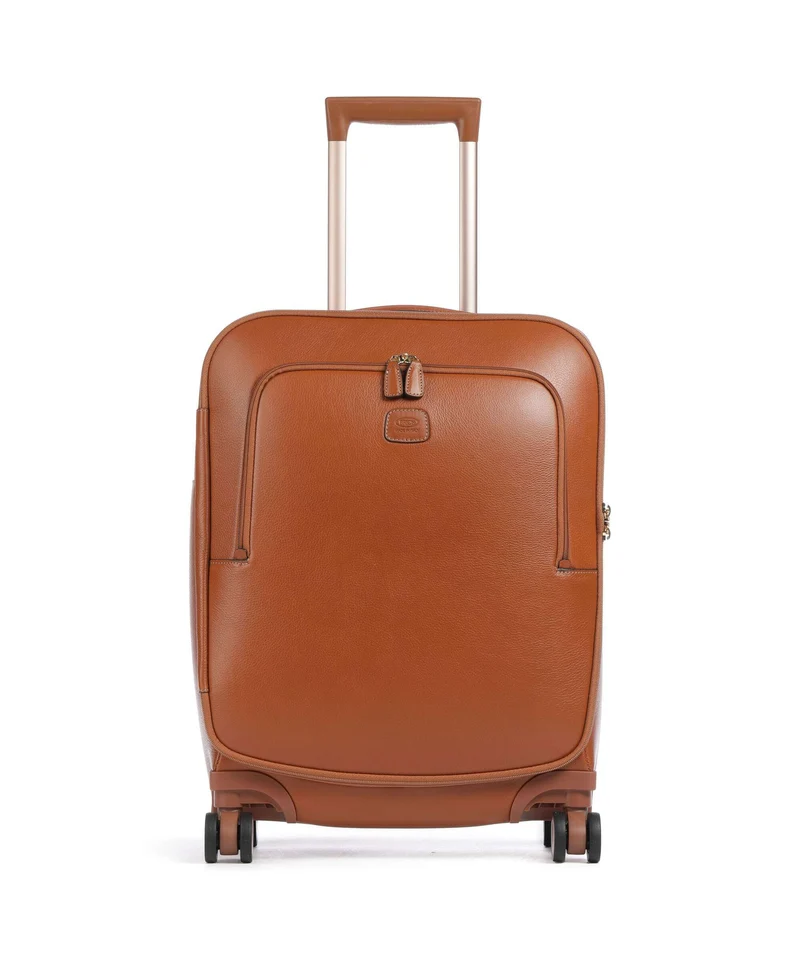 Brics Life Pelle Valigia trolley (4 ruote) leder