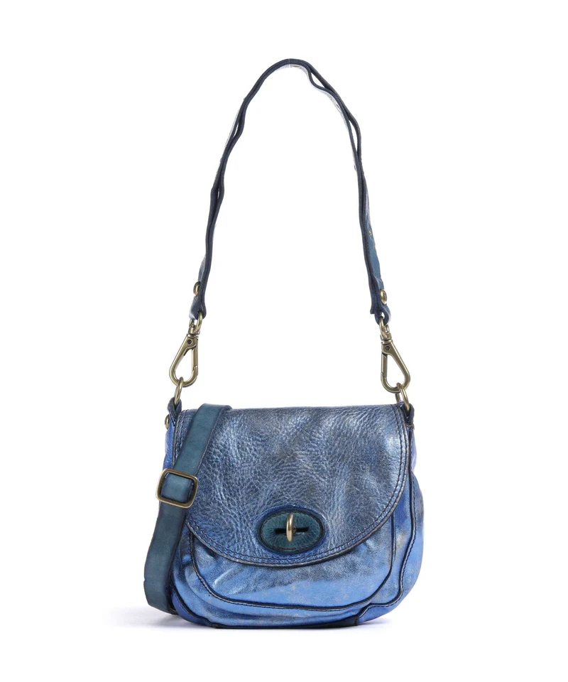 Campomaggi Borsa a spalla bluette