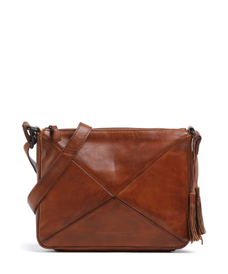 Spikes & Sparrow Apache Lilla Borsa a tracolla brandy