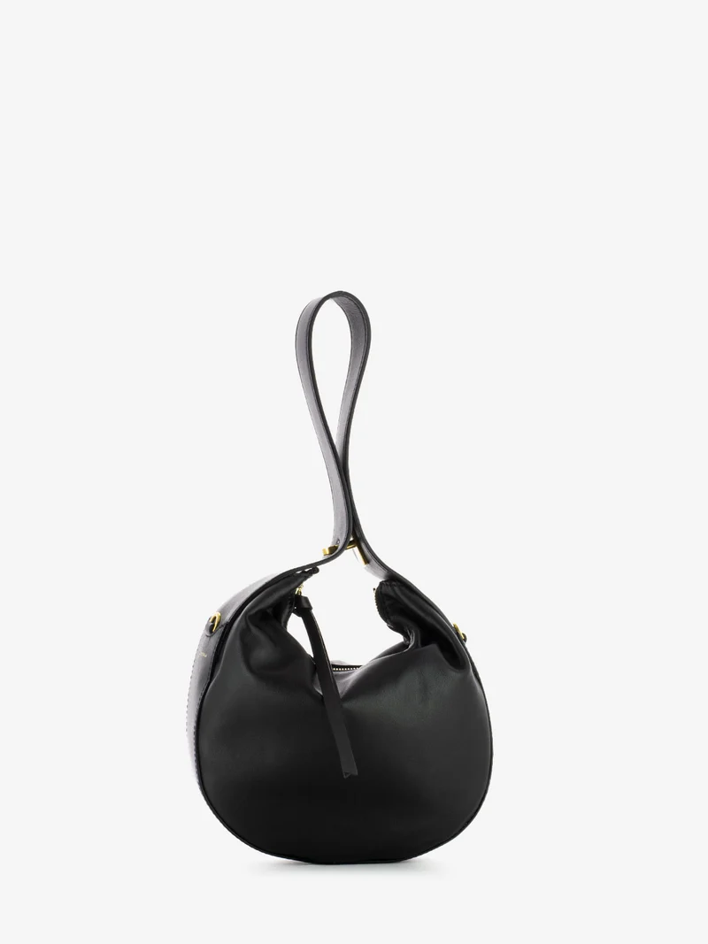 Borsa Cloe in pelle nera