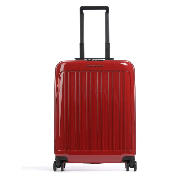 Trolley cabina PIQUADRO Rigido Ultra Slim con 4 Ruote Colore Rosso - BV5027SK70