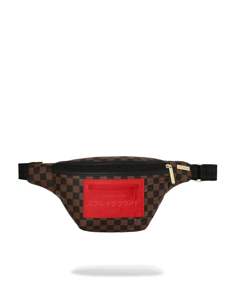 SPRAYGROUND RED REDEMPTION SAVVY CROSSBODY