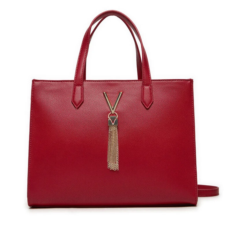 Borsa Donna a Mano VALENTINO BAGS linea Divina Colore Rosso Scuro - VBS1R414G