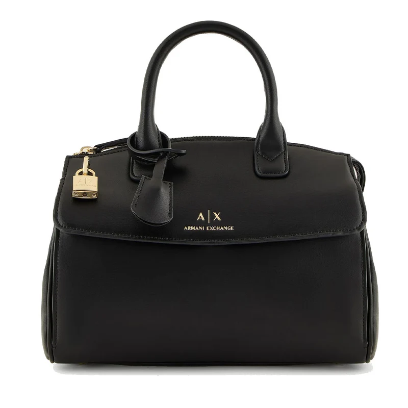 Borsa Donna a Mano a Bauletto ARMANI EXCHANGE colore Nero