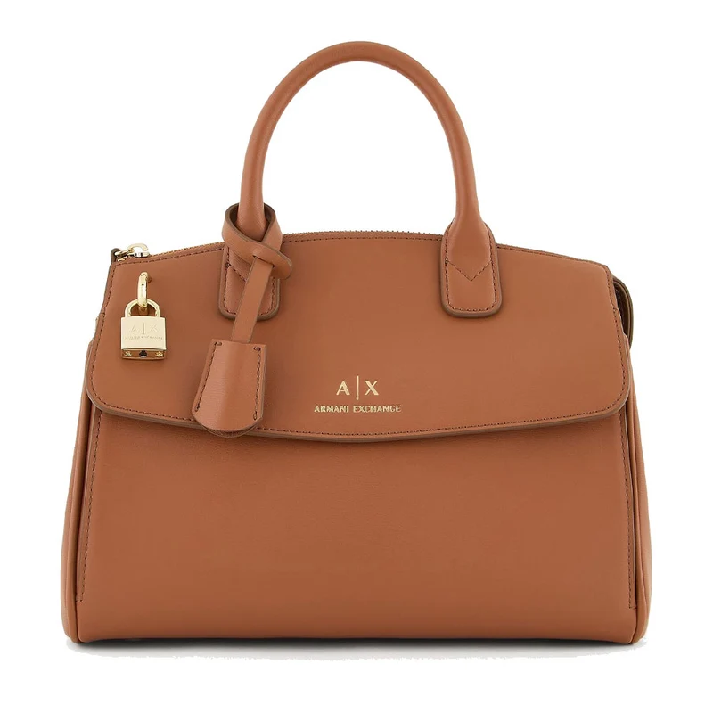 Borsa Donna a Mano a Bauletto ARMANI EXCHANGE colore Whisky