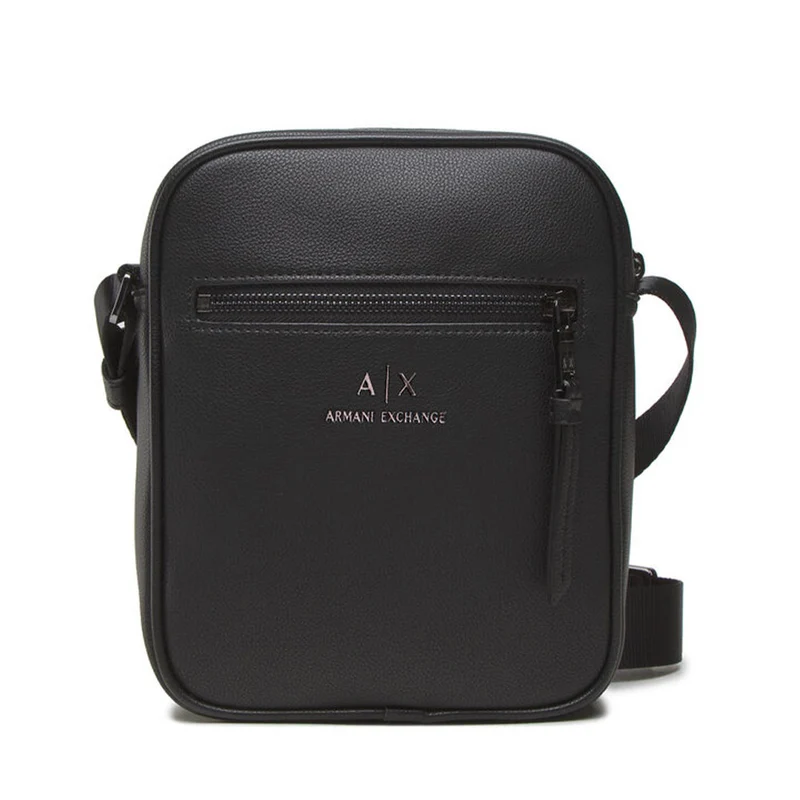 Borsello Uomo Armani Exchange Colore Nero Chiuso Con Zip
