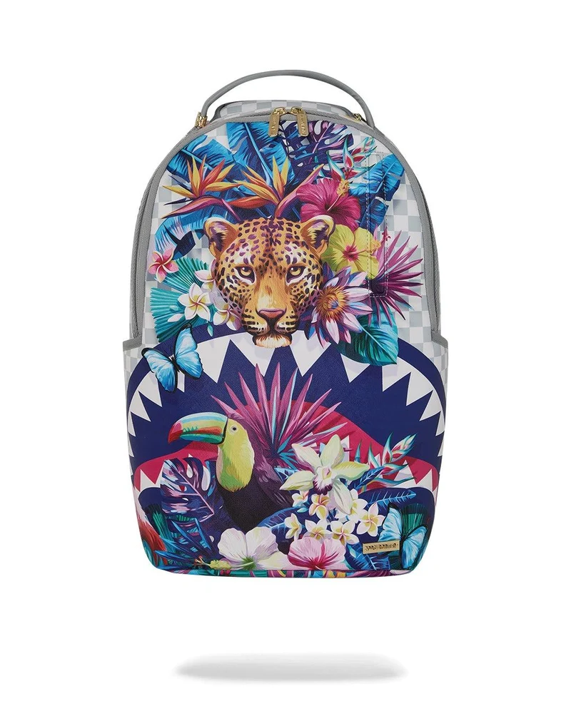 SPRAYGROUND FLOWERING JUNGLE SHARK BACKPACK