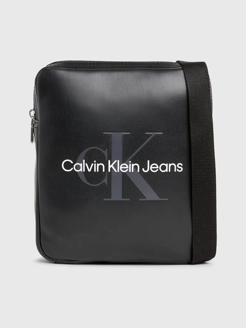Calvin Klein Tracolla Monogram Soft Reporter