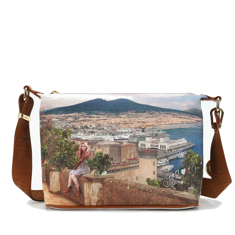 Borsa Donna Hobo Y NOT a Tracolla YES-592 Lemon Tree