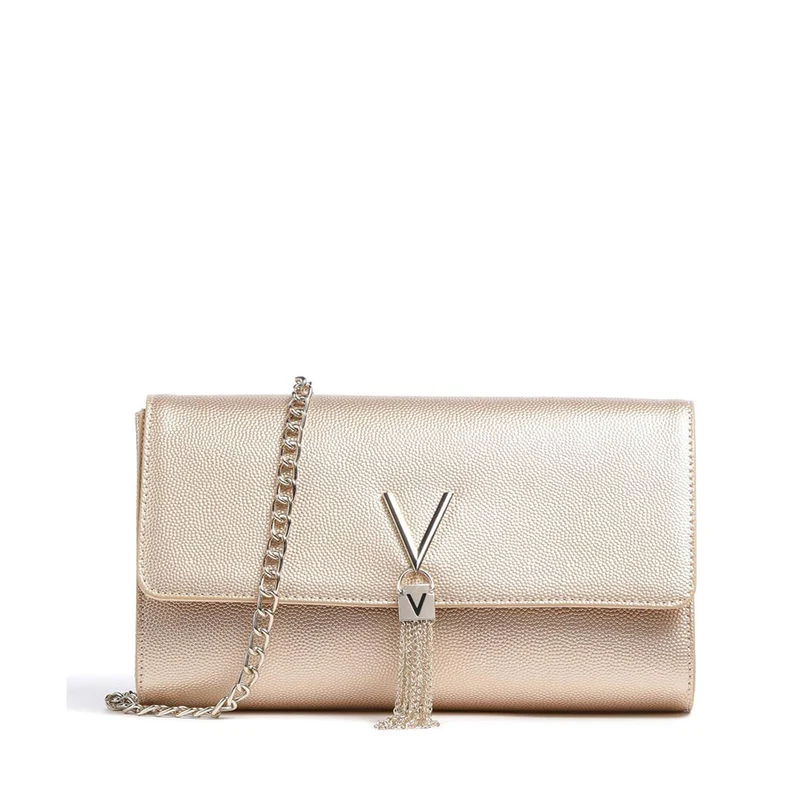 Borsa Donna a Tracolla VALENTINO BAGS linea Divina Colore Oro - VBS1R401G