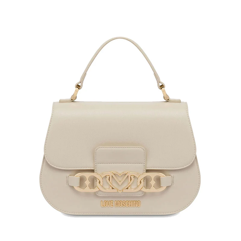 Borsa Donna a Mano LOVE MOSCHINO Avorio