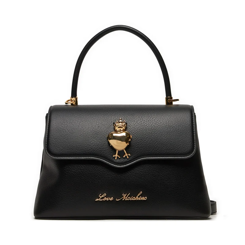 Borsa Donna a Mano LOVE MOSCHINO linea Funny Love Nera