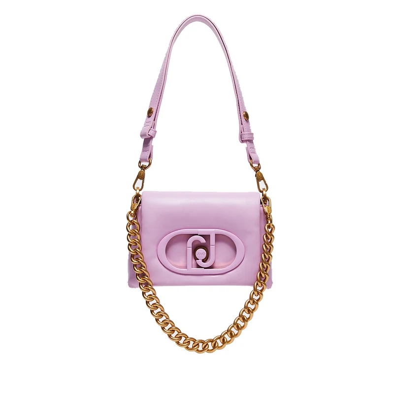 Borsa Donna a Spalla e Tracolla Small LIU JO linea La Puffy Rosa Lavanda