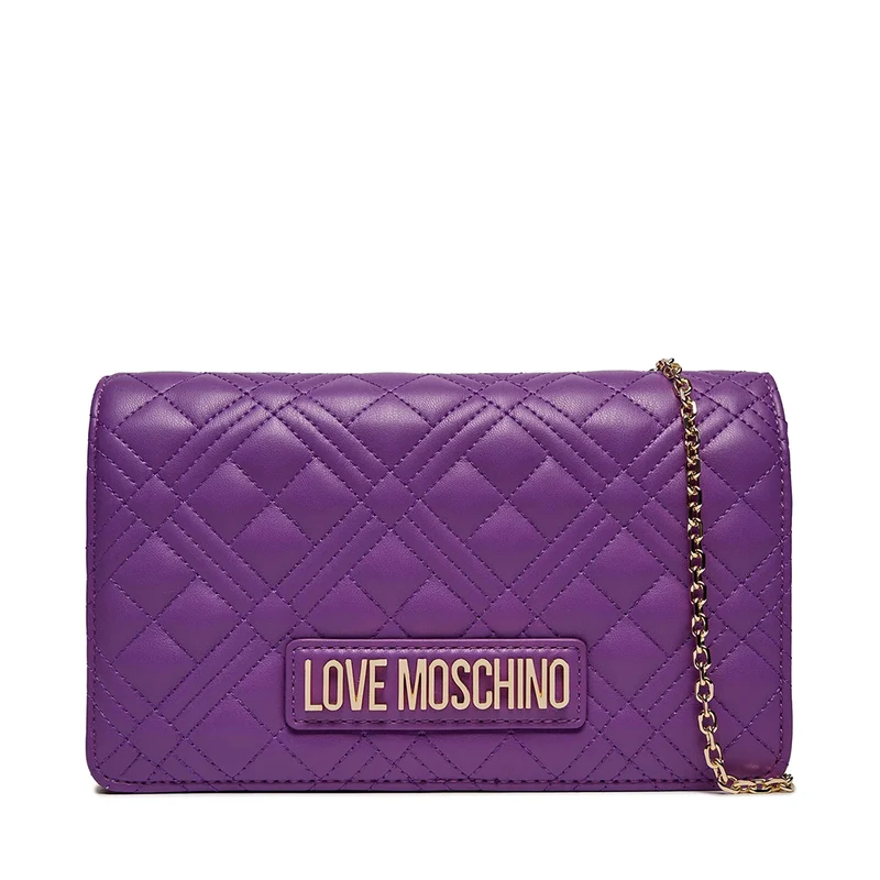 Clutch Donna con Tracolla LOVE MOSCHINO linea Smart Daily Quilted Viola