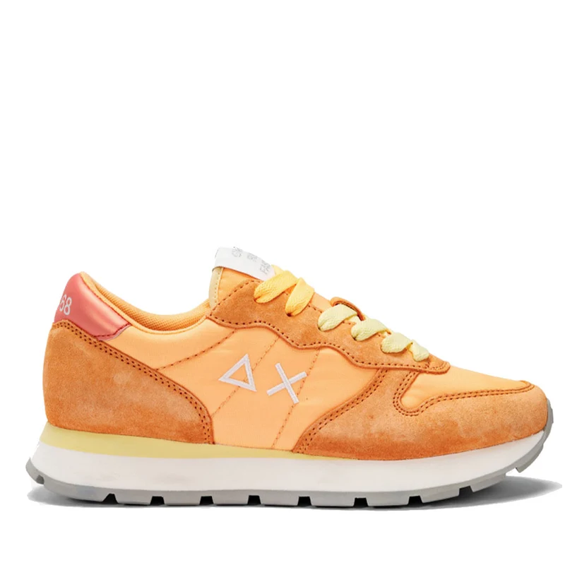 Scarpe Donna Sun68 Sneakers Ally Solid Nylon Carota - Z34201