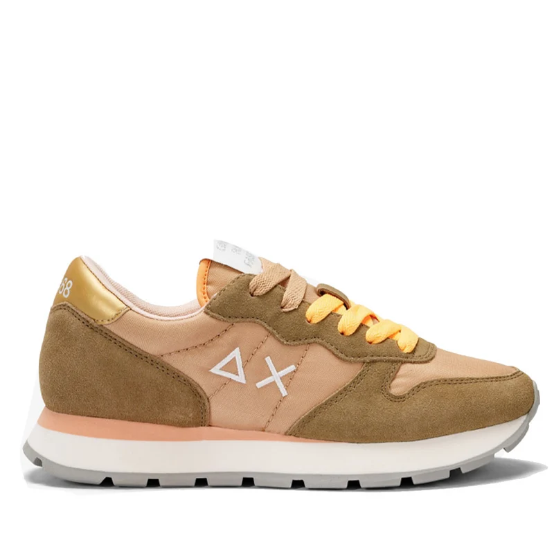 Scarpe Donna Sun68 Sneakers Ally Solid Nylon Beige - Z34201
