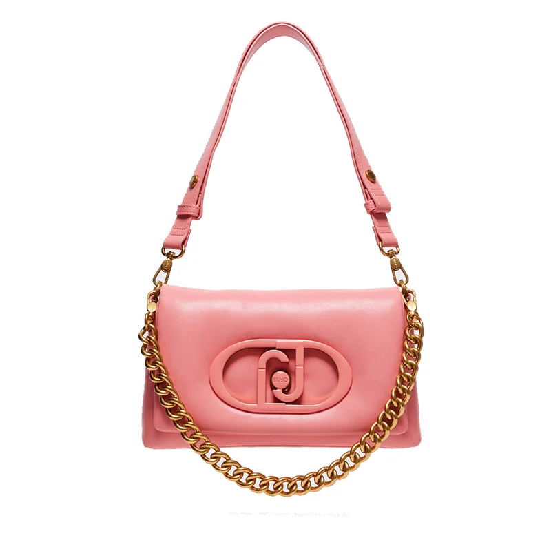 Borsa Donna a Spalla e Tracolla LIU JO linea La Puffy color Aragosta